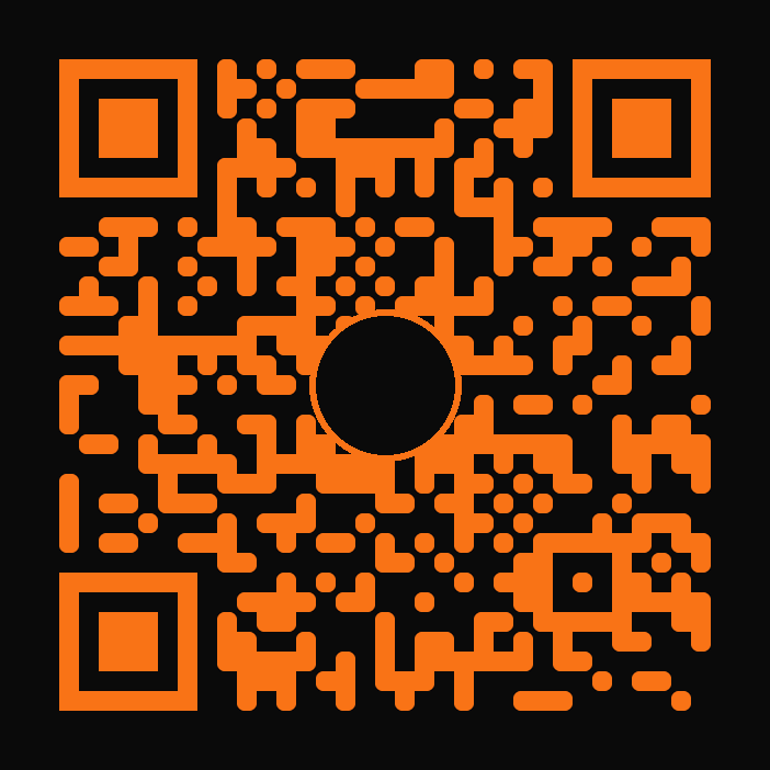 QR code linking to @tavon.maven on Instagram